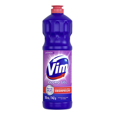 Encontraproduto.com.br - Desinfetante Vim Cloro Gel Multiuso Lavanda 700ml