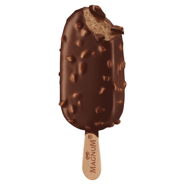 Picolé Magnum Praliné Avelãs Caramelizadas
