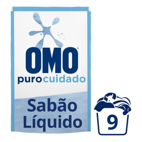 Encontraproduto.com.br - Sabão Líquido Omo Puro Cuidado Refil 900ml