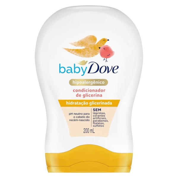 Encontraproduto.com.br - Condicionador Dove Baby Hidratação Glicerinada Frasco 200ml