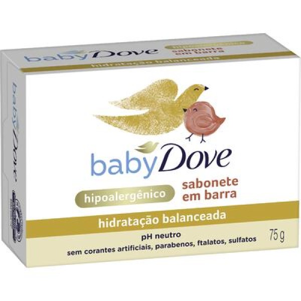 Encontraproduto.com.br - Sabonete Infantil Dove Baby Glicerinado Barra 75g