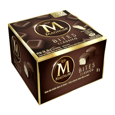 Encontraproduto.com.br - Sorvete Magnum Bites Clássico 92g