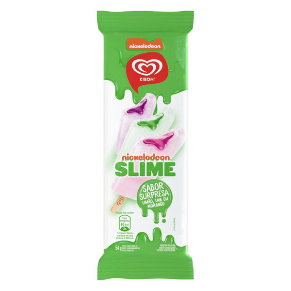Encontraproduto.com.br - Kibon Sorv Slime 50Ml