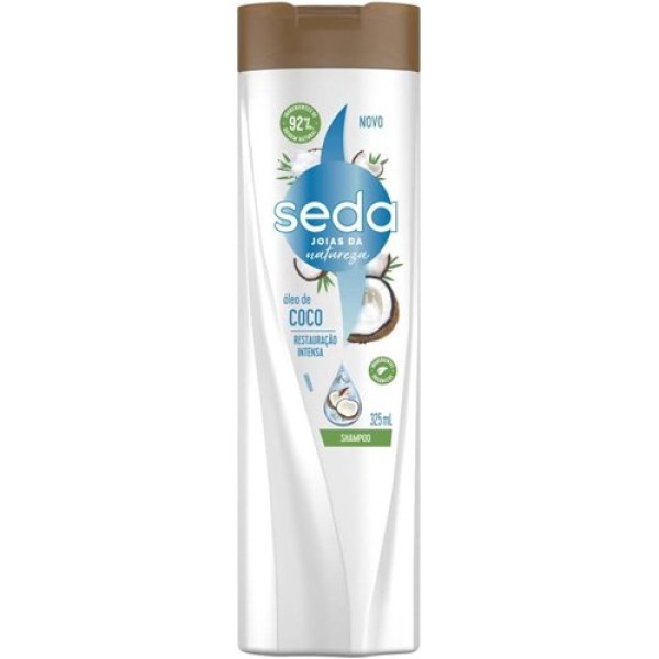 Encontraproduto.com.br - Shampoo Seda Joias da Natureza Óleo de Coco  325ml