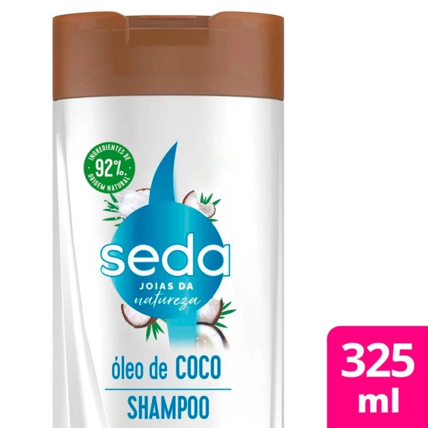 Encontraproduto.com.br - Shampoo Seda Joias da Natureza Óleo de Coco  325ml