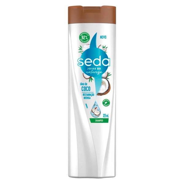 Encontraproduto.com.br - Shampoo Seda Joias da Natureza Óleo de Coco  325ml