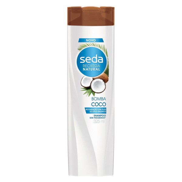 Encontraproduto.com.br - Shampoo Seda Joias da Natureza Óleo de Coco  325ml