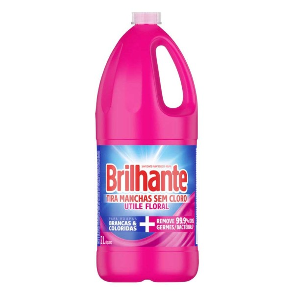 Encontraproduto.com.br - Tira Manchas Líquido Brilhante Utile Floral Sem Cloro 2L