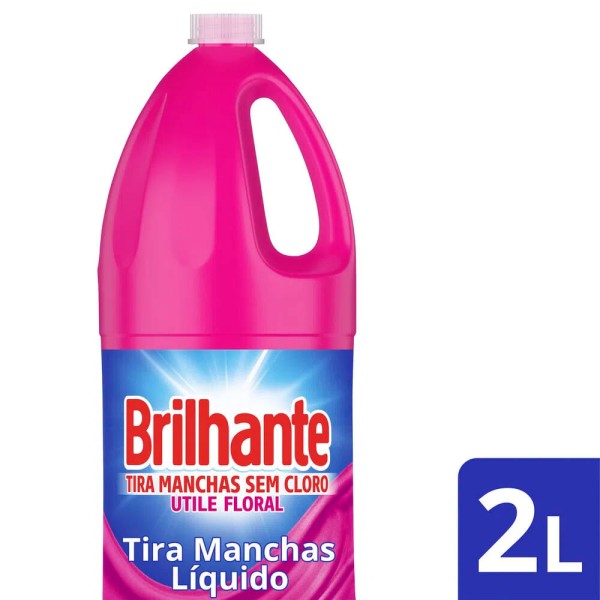 Encontraproduto.com.br - Tira Manchas Líquido Brilhante Utile Floral Sem Cloro 2L