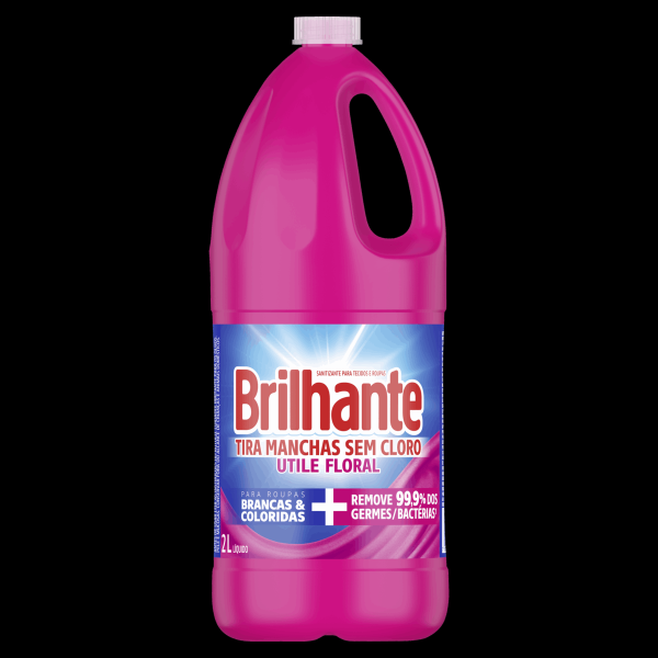 Encontraproduto.com.br - Tira Manchas Líquido Brilhante Utile Floral Sem Cloro 2L