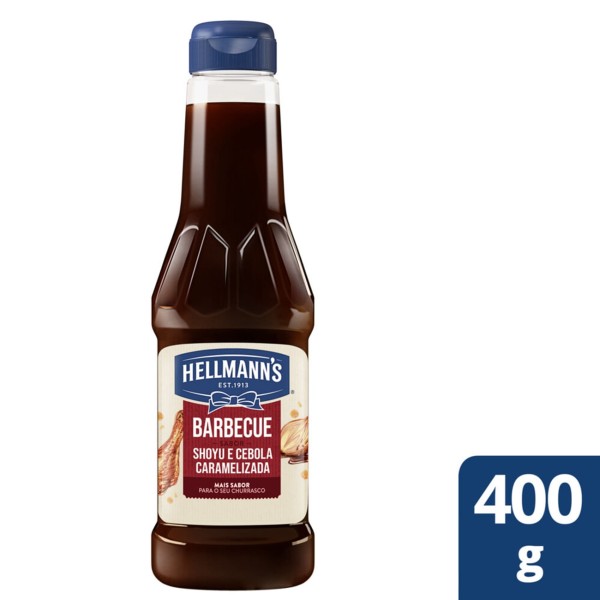 Molho Barbecue Hellmanns Shoyu e Cebola Caramelizada 400g