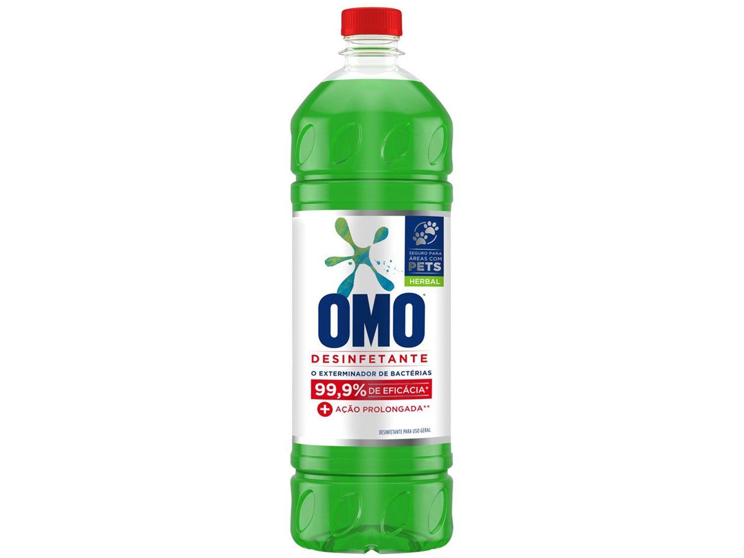 Encontraproduto.com.br - Desinfetante Uso Geral Herbal Omo 1L