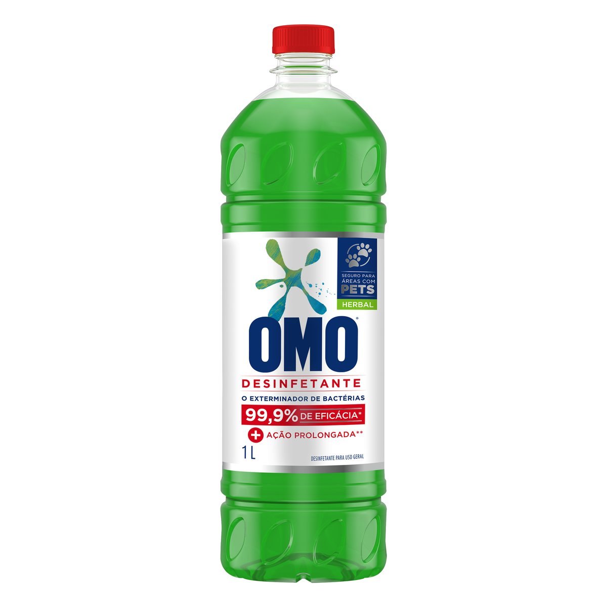 Encontraproduto.com.br - Desinfetante Uso Geral Herbal Omo 1L