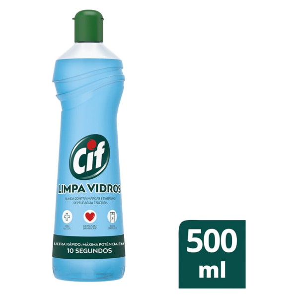 Encontraproduto.com.br - Limpa Vidro Cif Squeeze 500ml