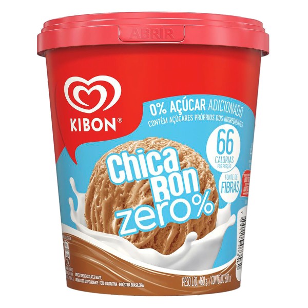 Encontraproduto.com.br - Sorvete Kibon Chicabon Zero Açúcar 800ml