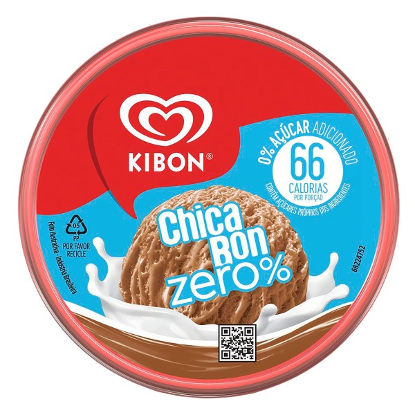 Encontraproduto.com.br - Sorvete Kibon Chicabon Zero Açúcar 800ml