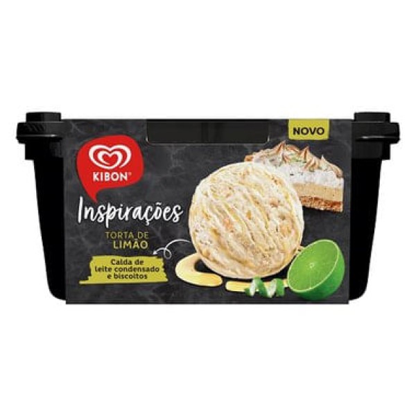 Encontraproduto.com.br - Sorvete Torta de Limão Kibon Inspirações Pote 1,3l