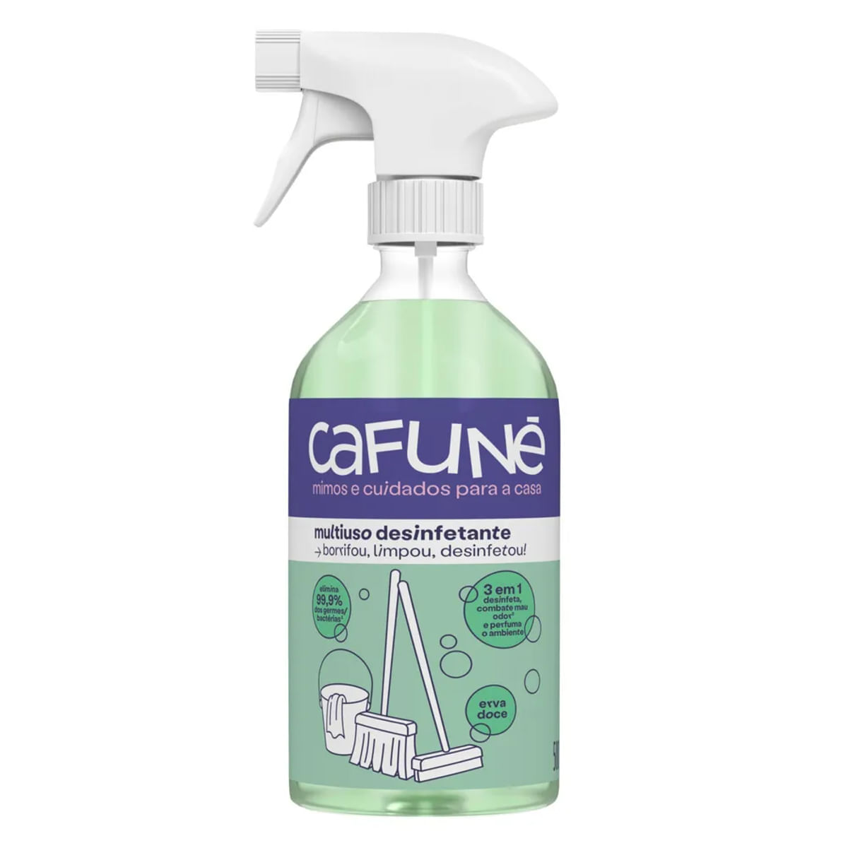 Encontraproduto.com.br - Desinfetante Cafuné Multiuso Erva-Doce 500ml