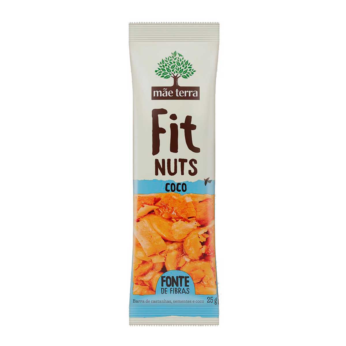 Encontraproduto.com.br - Barra Mãe Terra Fit Nuts Castanhas, Sementes e Coco 25g