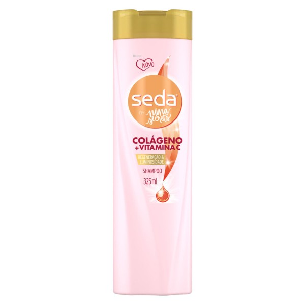 Encontraproduto.com.br - Shampoo Seda by Niina Secrets Colágeno e Vitamina C Frasco 325ml