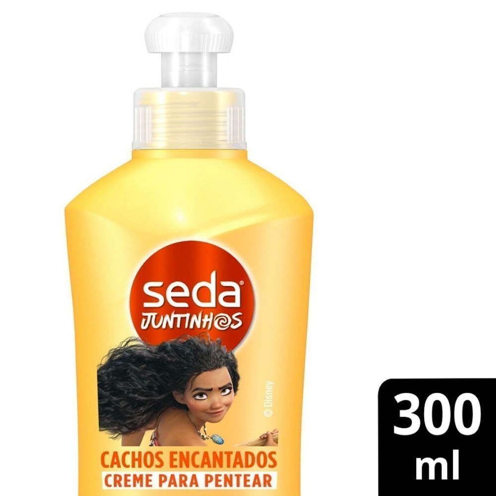 Encontraproduto.com.br - Creme Para Pentear Infantil Moana Seda Juntinhos - 300ml
