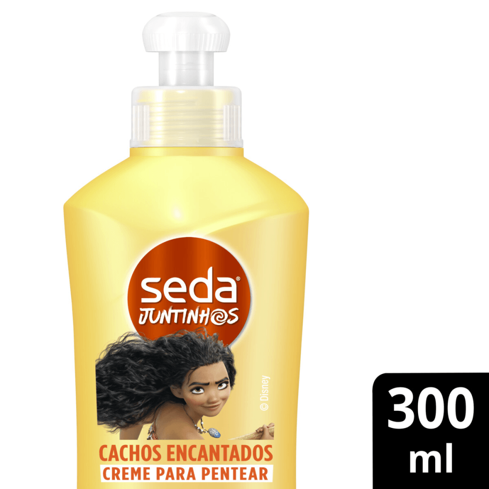 Encontraproduto.com.br - Creme Para Pentear Infantil Moana Seda Juntinhos - 300ml