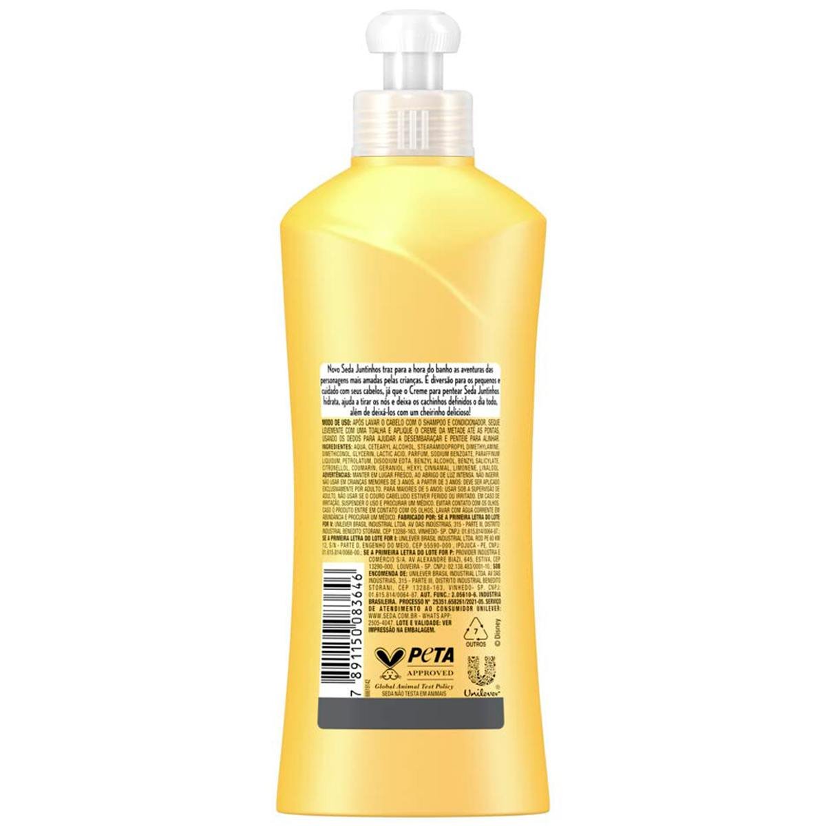 Encontraproduto.com.br - Creme Para Pentear Infantil Moana Seda Juntinhos - 300ml