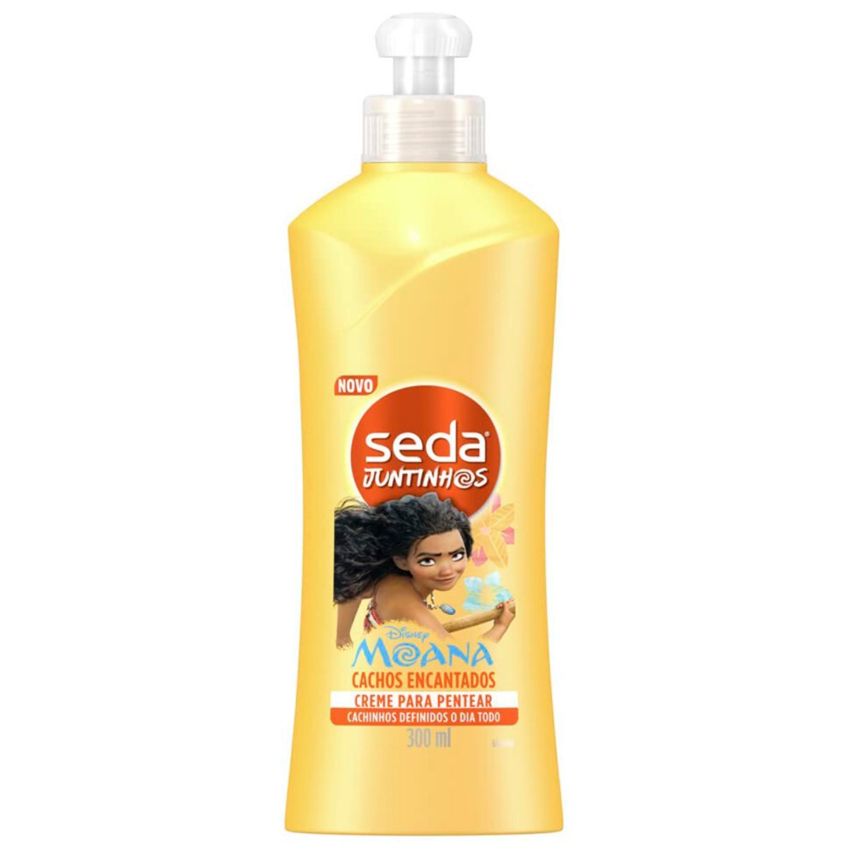 Encontraproduto.com.br - Creme Para Pentear Infantil Moana Seda Juntinhos - 300ml
