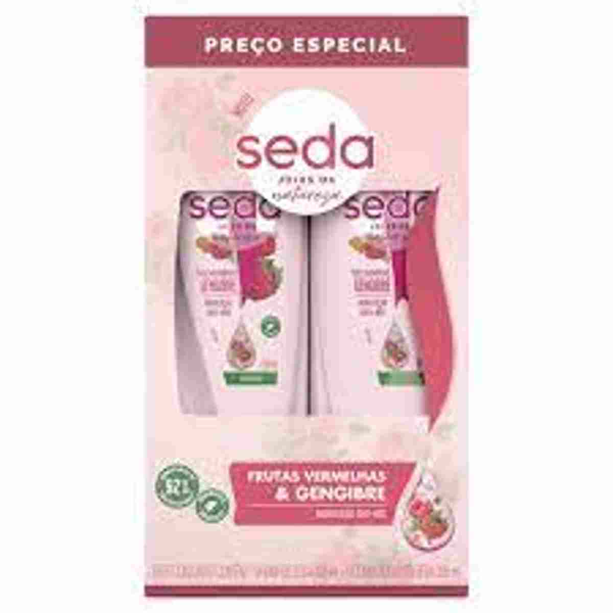 Shampoo + Condicionador Seda Frutas Vermelhas e Gengibre