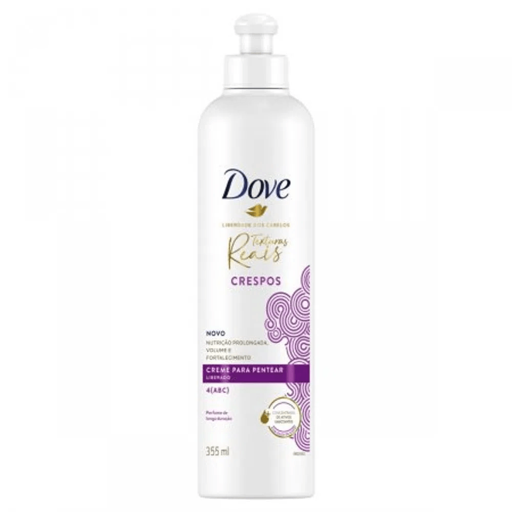Encontraproduto.com.br - Creme Para Pentear Texturas Reais Crespos Dove - 355ml