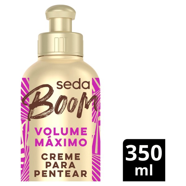 Creme para Pentear Seda Boom Volume Máximo Frasco 350ml