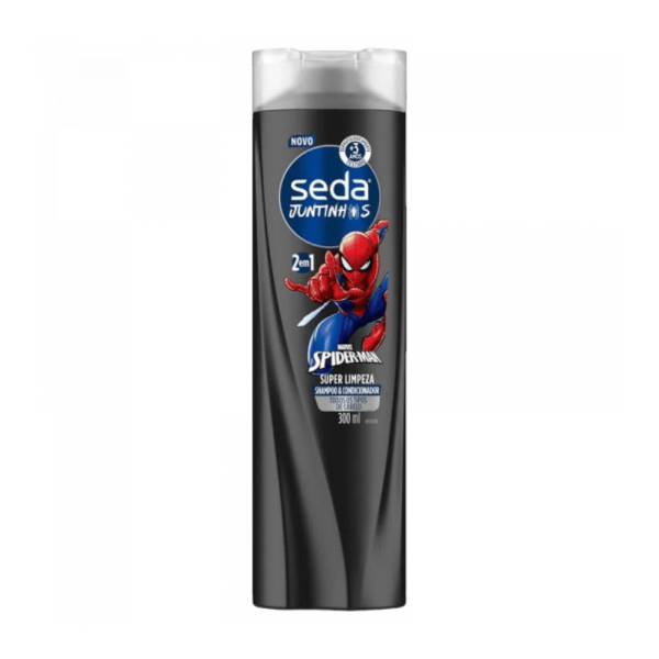 Encontraproduto.com.br - Shampoo Seda 2em1 Spider Man Todos Os Tipos de Cabelos - 300ml