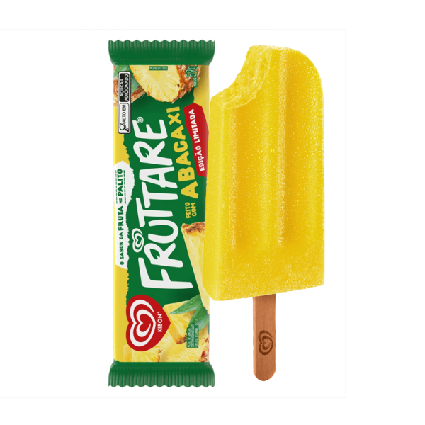 Encontraproduto.com.br - Picolé kibon abacaxi fruttare 59g Edição limitada