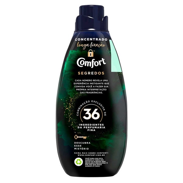 Encontraproduto.com.br - Amaciante de Roupa Concentrado 36 Comfort Segredos 1l