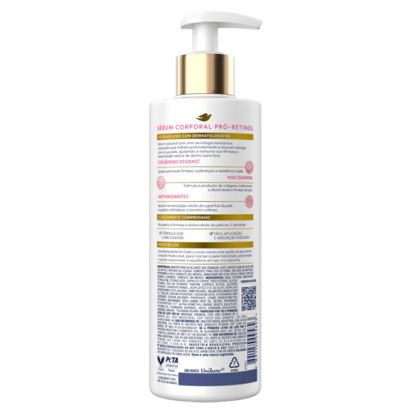 Encontraproduto.com.br - Sérum Hidratante Dove Pró-Retinol + Firmador Frasco 380ml