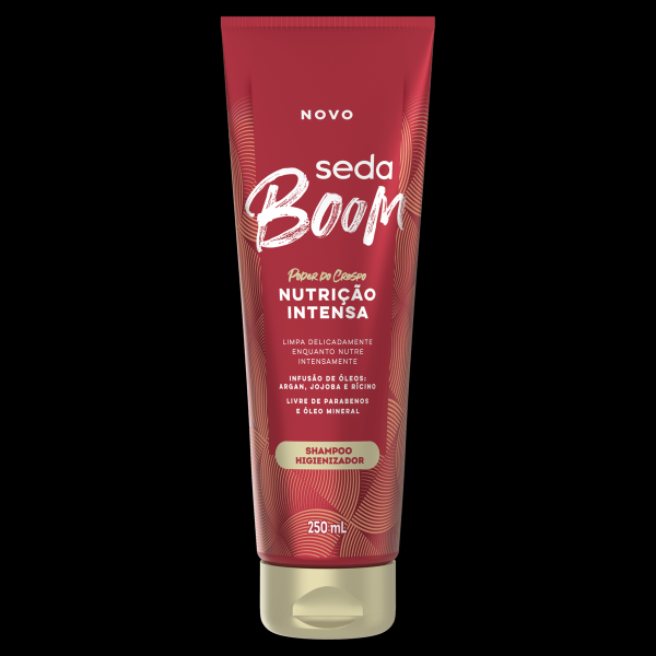 Shampoo Seda Boom Nutrição Intensa Frasco 250ml