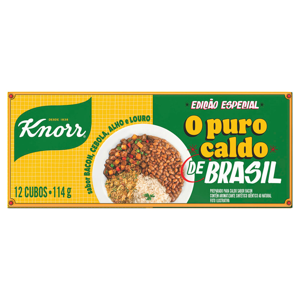 Encontraproduto.com.br - Caldo Knorr Bacon Caixeta com 114g