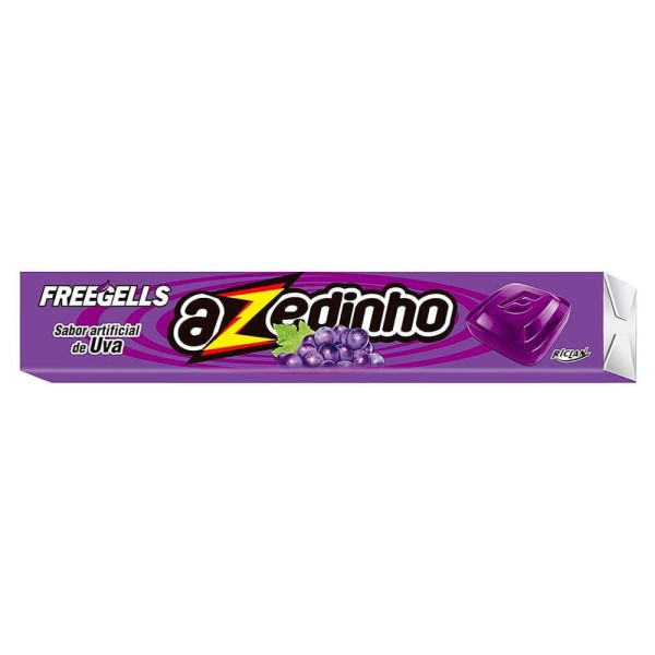 Encontraproduto.com.br - Bala Freegells Azedinho Uva 27,9g
