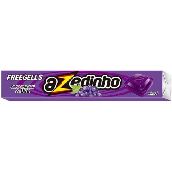 Encontraproduto.com.br - Bala Freegells Azedinho Uva 27,9g