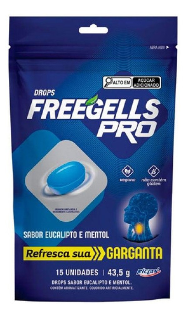 Bala Freegells Pro Eucalipto Cough 43g