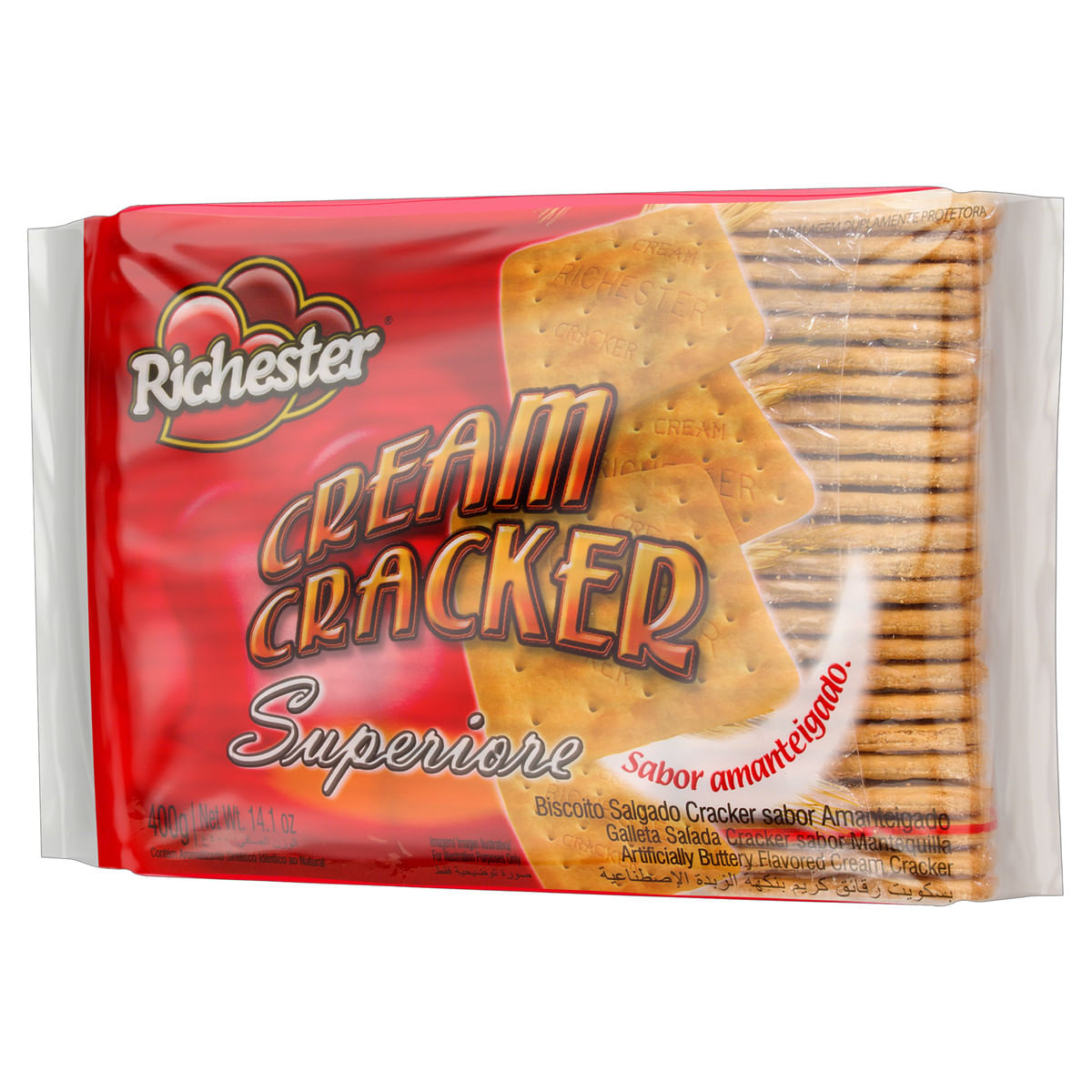 Encontraproduto.com.br - Biscoito Cream Cracker Richester Superiore 400g