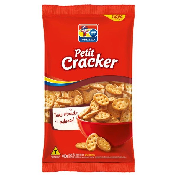 Encontraproduto.com.br - Biscoito Petit Cracker Fortaleza Pacote 400g
