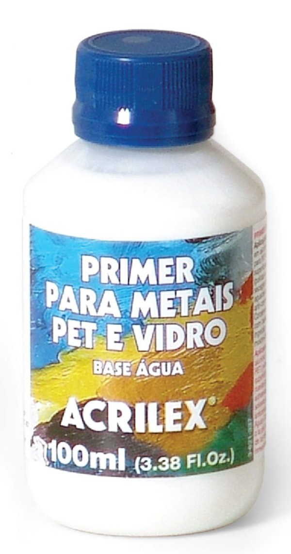 Encontraproduto.com.br - Primer Para Metais, Pet e Vidro 100ml - Acrilex