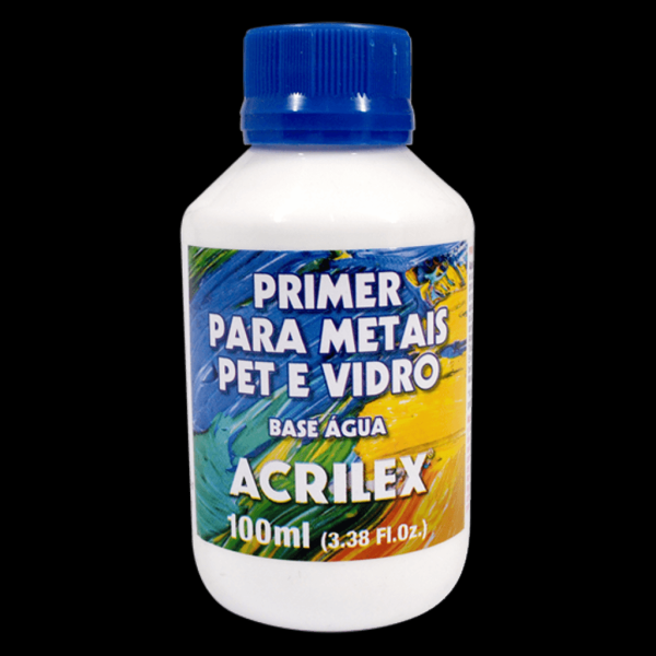 Encontraproduto.com.br - Primer Para Metais, Pet e Vidro 100ml - Acrilex