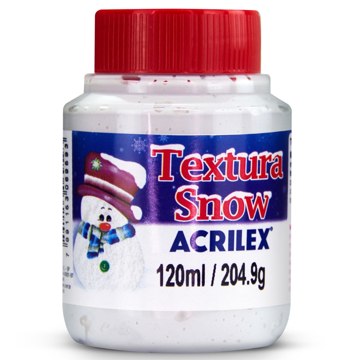 Encontraproduto.com.br - Textura Snow Neve 845 gr II 120 ml Acrilex