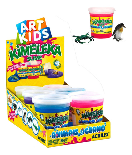 Kimeleka Slime Animais Do Oceano