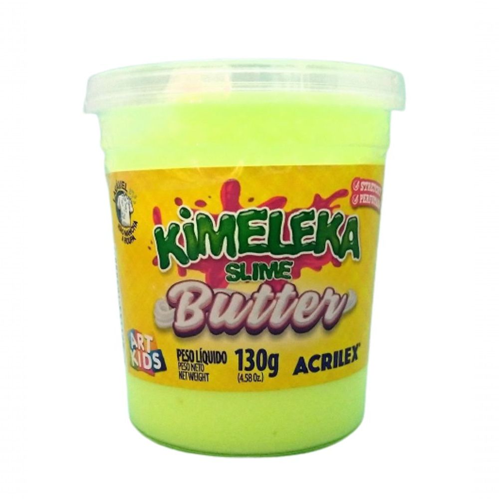 Encontraproduto.com.br - Slime Kimeleka Butter Unidade 130g Kit Com 4 Unidades