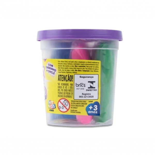 Encontraproduto.com.br - Massa de Modelar Chiclé Goma De Amassar 90g - Acrilex