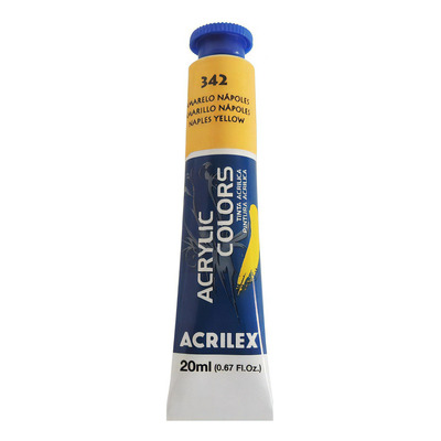 Tinta Acrílica Acrylic Colors 20ml Azul Cobalto