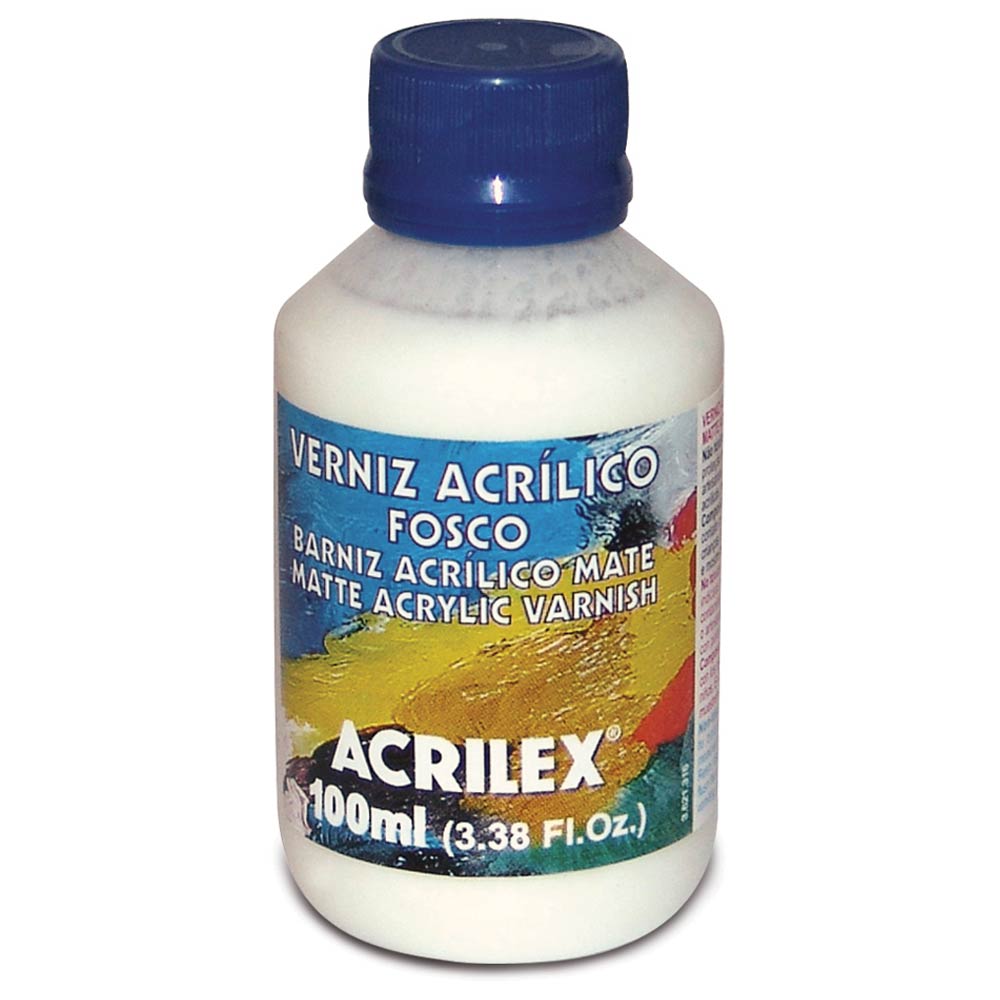 Encontraproduto.com.br - Verniz Acrílico Fosco 100ml - Acrilex